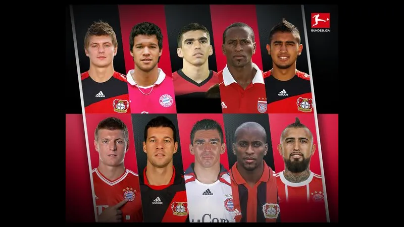 Cầu thủ của Bayer Leverkusen tấn công mạnh mẽ trước hàng phòng ngự của Heidenheim